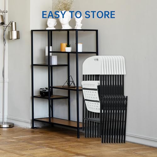 Folding Chairs for Events, White Steel Dining Chairs B863070