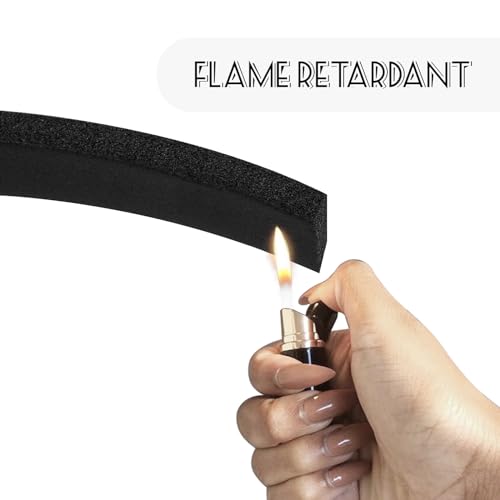 Foam Insulation Tape Self Adhesive for Doors and Windows, Soundproofing Seal Strip D9516