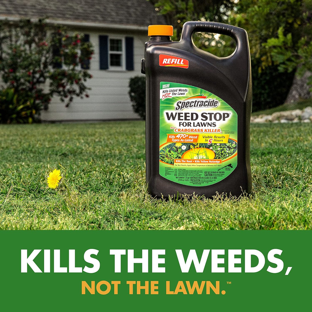 Weed Killer for Lawns Plus Crabgrass Killer Refill H97952