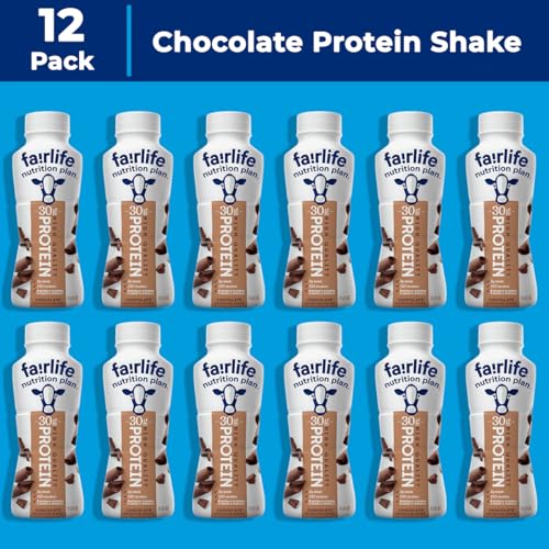 Vanilla High Protein Shake, 30g Protein, 11.5 Fl Oz, 6 Pack S897