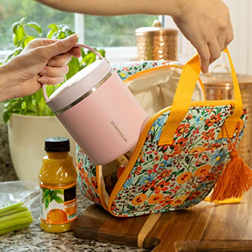 32oz Stainless Steel Vacuum Insulated Food Jar, Wide Mouth Leak-Proof X94343