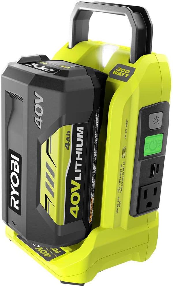 300-Watt Powered Inverter for 40-Volt Battery C74003
