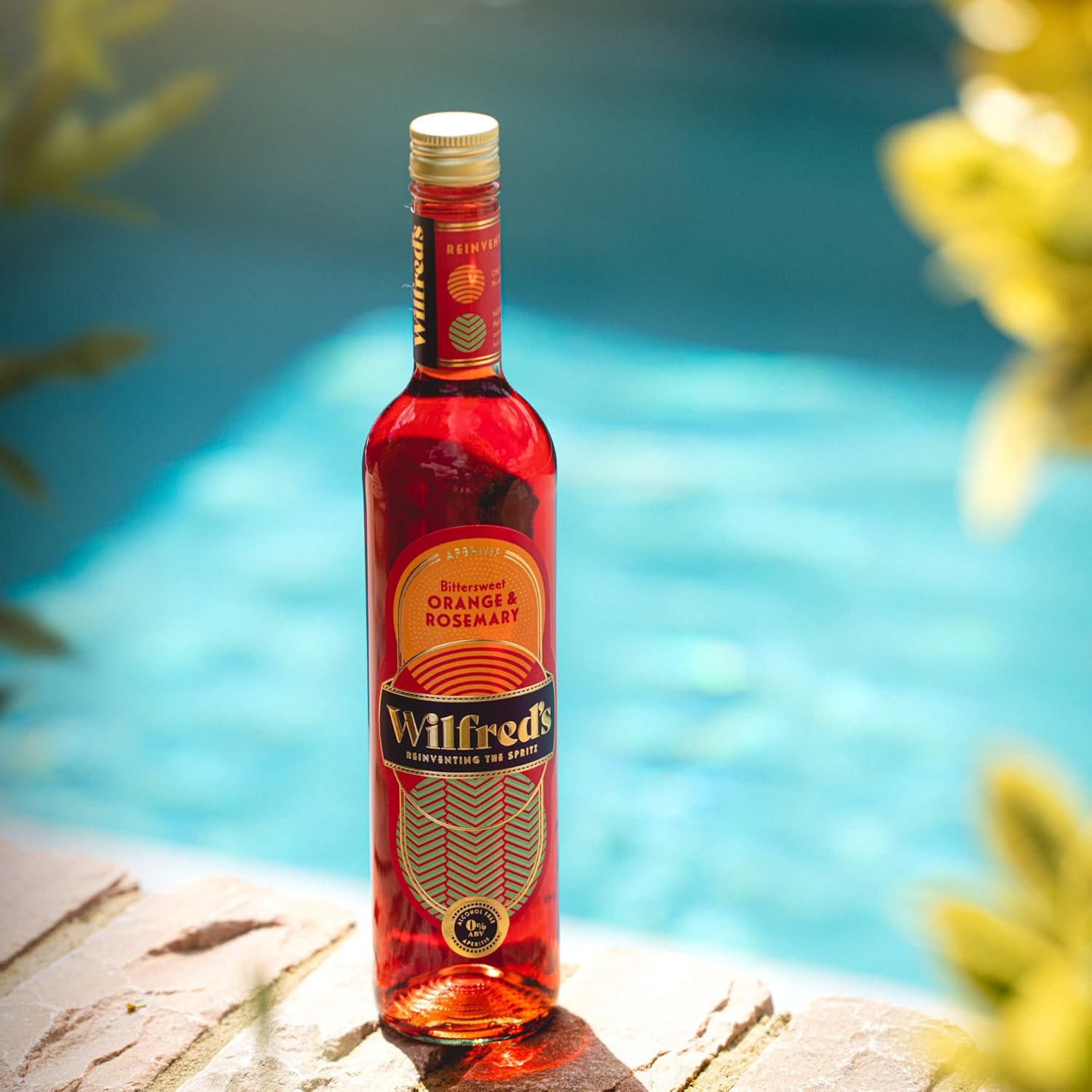Non-Alcoholic Bittersweet Aperitif with Botanical Bitter Orange, Rosemary and Rhubarb, 500ml S58197