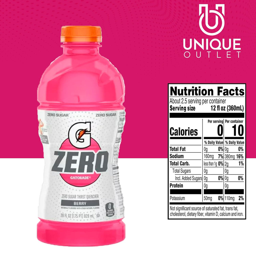 Berry Electrolyte Sports Drink 28 fl oz Plastic Bottle with Microfiber Cooling Towel U18568