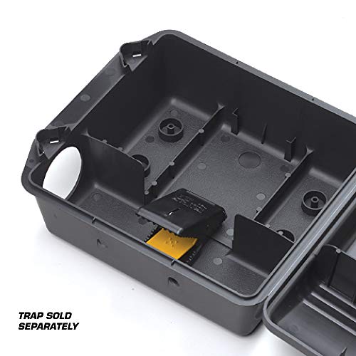 Rodent Station with 4 Bait Securing Rods and Security Key W35654