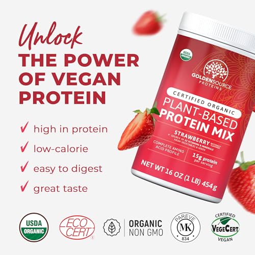 Plant Based Protein Powder with 22 Vitamins & Minerals, 15g Protein G5673