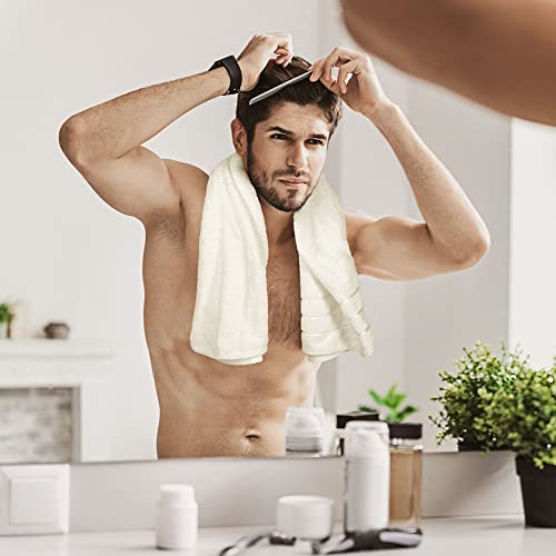 Oversized Bath Towels 4 Pack, Highly Absorbent Quick Drying, 27 x 54 Inches J695623