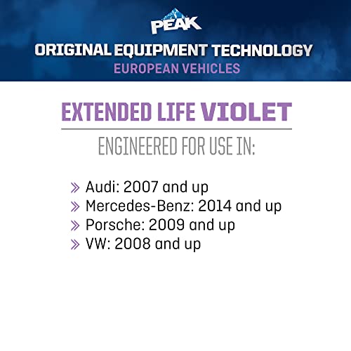 Extended Life Violet Concentrate Antifreeze/Coolant for European Vehicles, 1 Gal. S368026