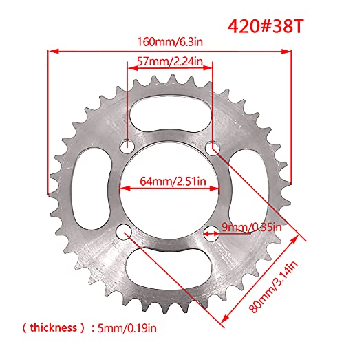 Electric Brushless Motor Kit, 48V Bicycle Trike Conversion with Speed Controller and Throttle L642