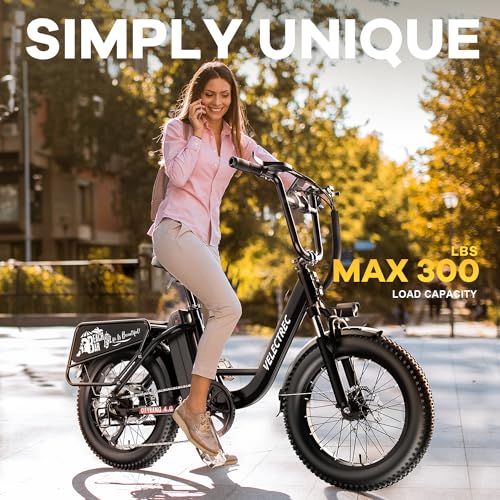 Electric Bike for Adults, 1500W Motor, 48V 18Ah Removable Battery, 20" Fat Tire, 7-Speed P83943