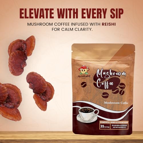 Mushroom Instant Coffee for Digestion, Energy & Immune Support N200294