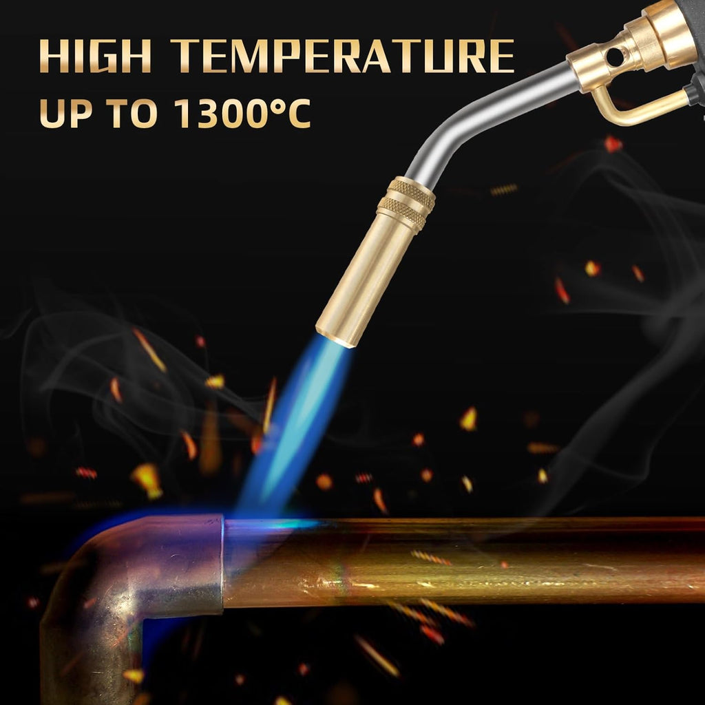 Propane Torch Head with Igniter for Soldering and Welding A24186