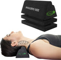 Cervical Orthotic Traction Block | Firm | Spinal & Neck Alignment | 3-Height Adjustable Design | Cervical Traction Device & Neck Stretcher