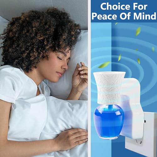 Wall Fragrance Oil Plug-in Diffuser with 2 Empty Bottles S983018