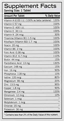 Geritol Complete Tablets 100 Count A600