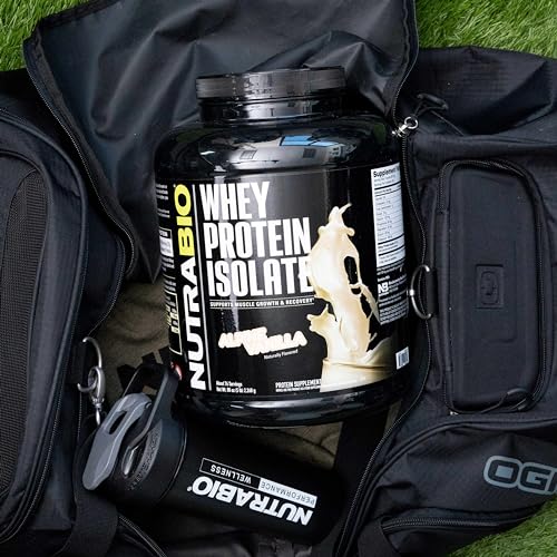 Whey Protein Isolate Powder, Dutch Chocolate, 2 lbs G687