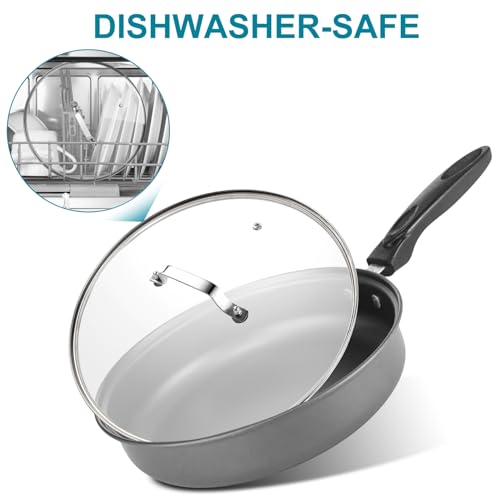 10 Inch Tempered Glass Lid for Pots and Pans K2849