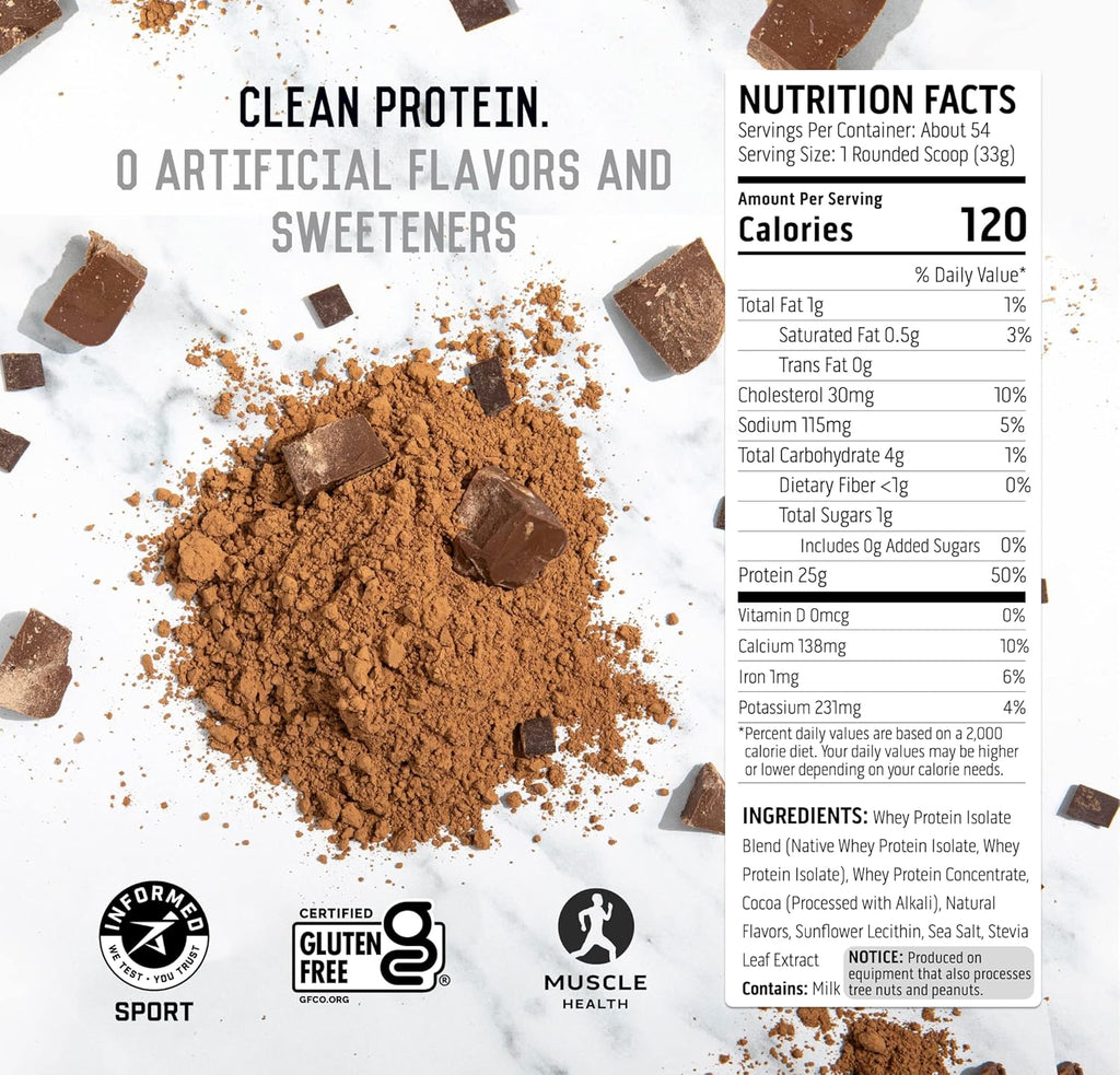 Chocolate Whey & Plant Protein Powder Blend L901795