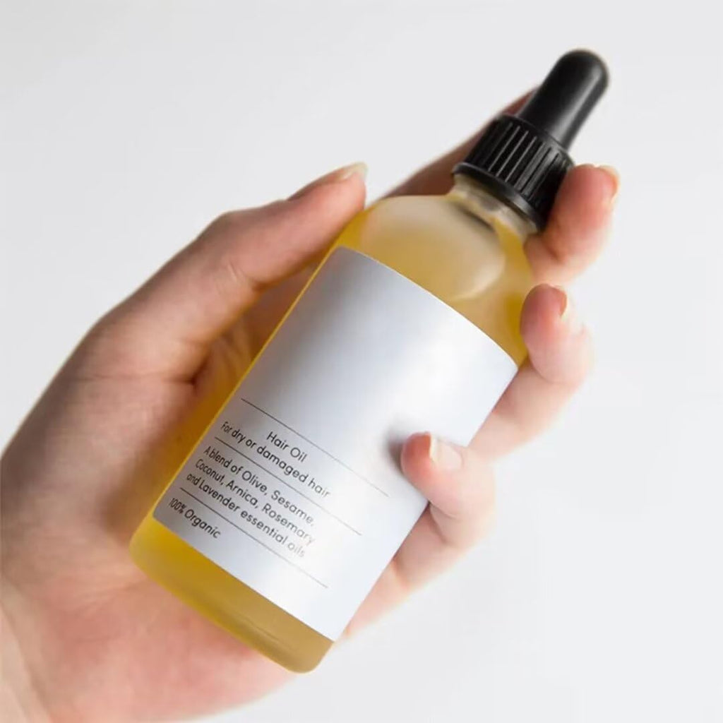 Rosemary and Parsley Seed Hair Growth Oil for Dry Scalp and Split Ends I952