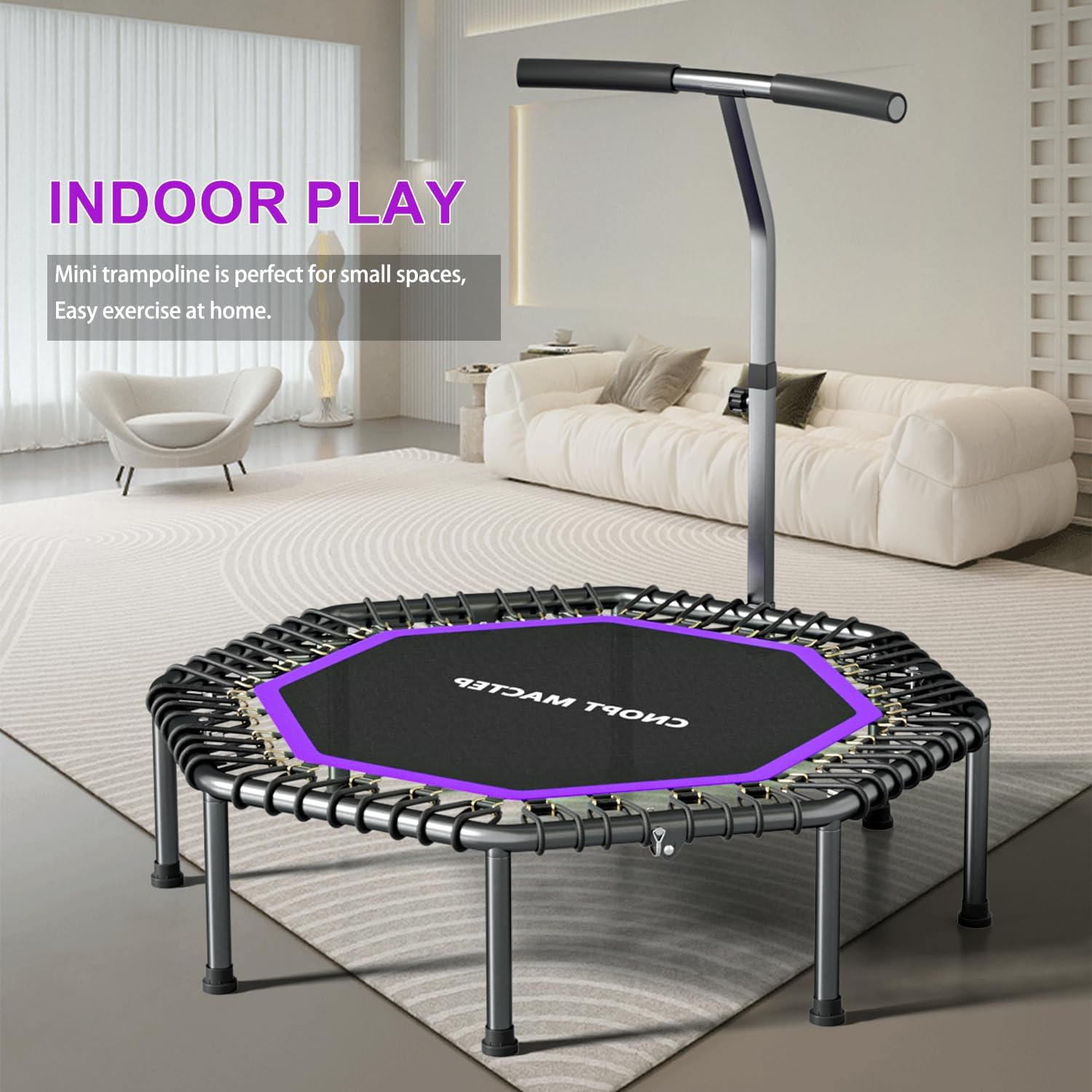 50'' Trampoline Rebounder, 330lbs Capacity S377227