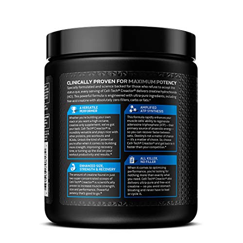 Creatine Monohydrate Powder, Micronized, Unflavored X3657