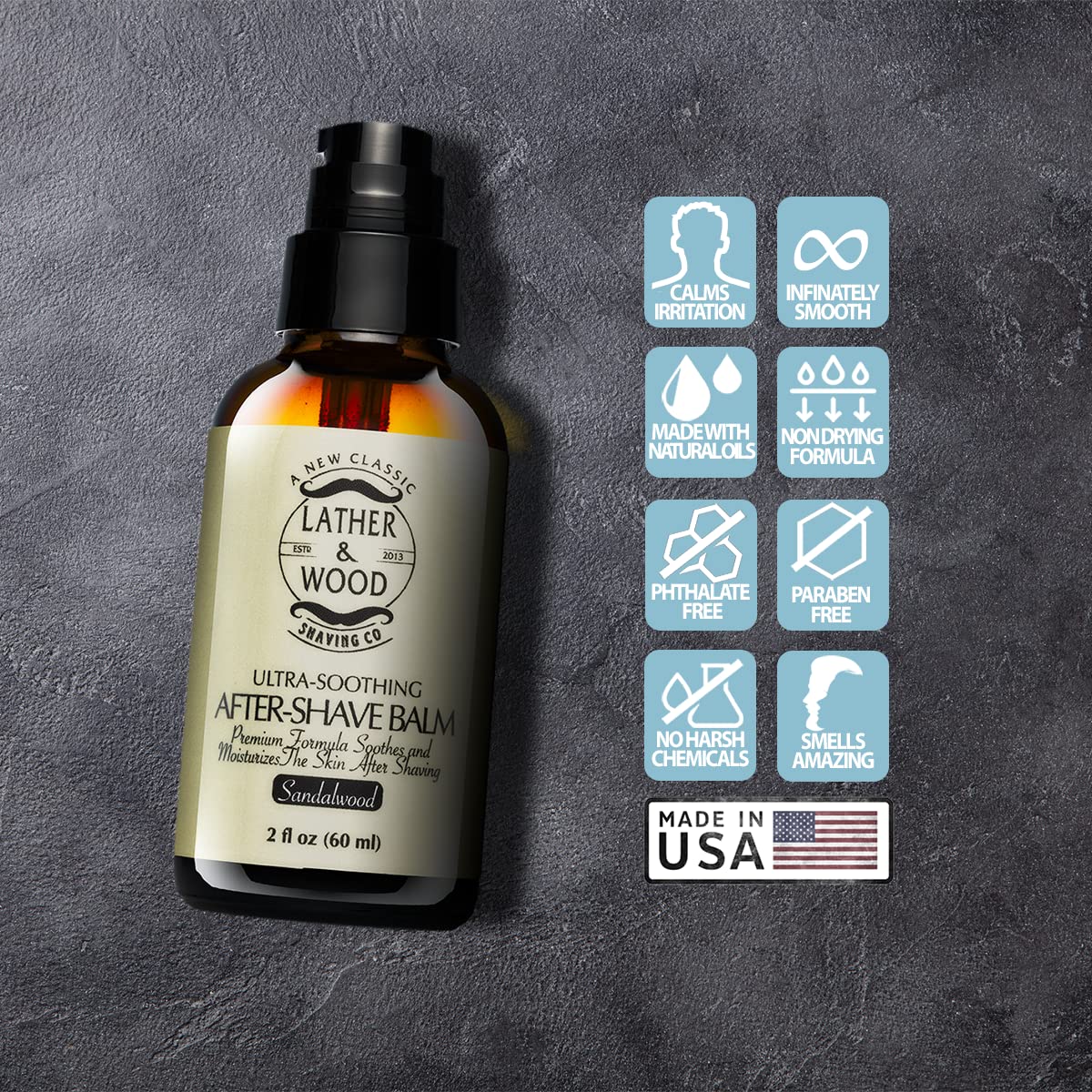 After-shave Balm with Sandalwood Scent Y4831