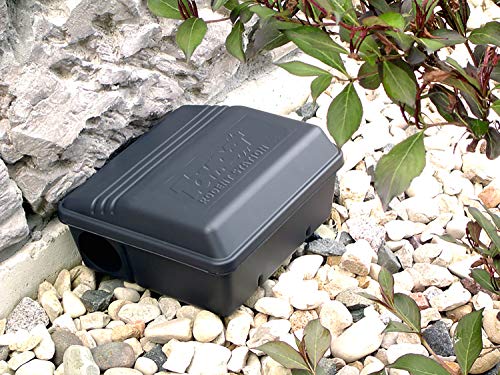 Rodent Station with 4 Bait Securing Rods and Security Key W35654