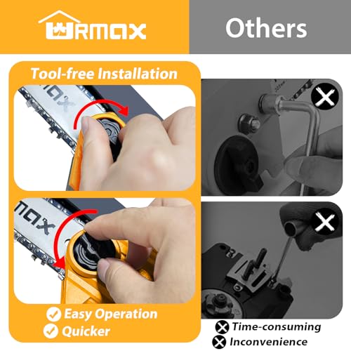 Cordless Mini Chainsaw 6 Inch for Wood Cutting and Pruning I26121