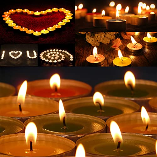 Brown Tealights Candles, Cinnamon Scented, 12 Pack J113969
