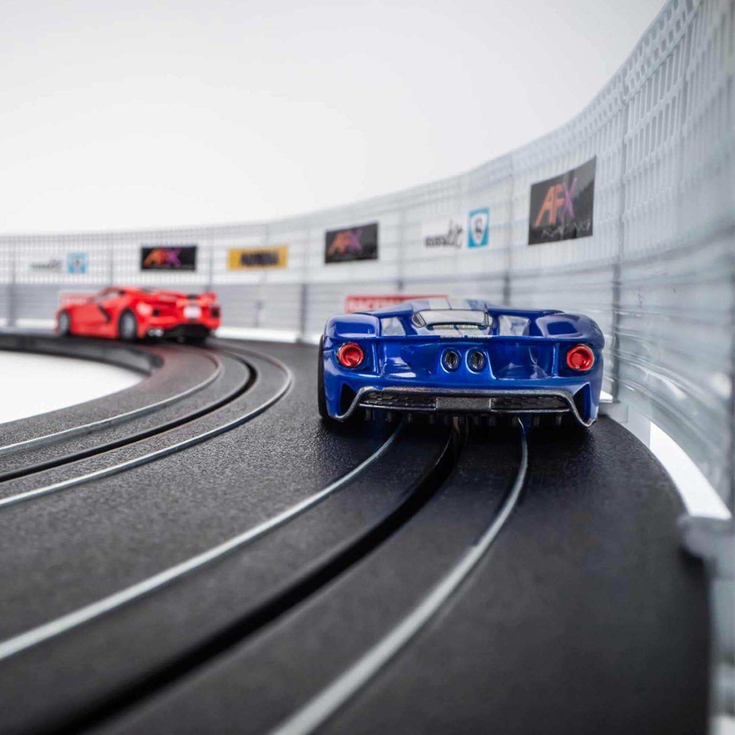 HO Slot Car Racing Set with 15ft Track and 3 Cars C896984