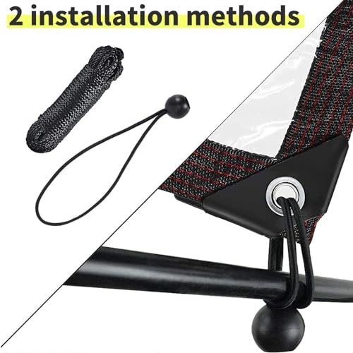 7x7 FT Clear Waterproof PVC Tarpaulin for Garden Pavilion O806516