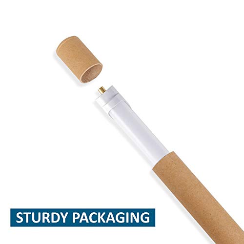 T8 8ft LED Tube 45W 5000K 4500LM Frosted Lens Cover 25-Pack I735822