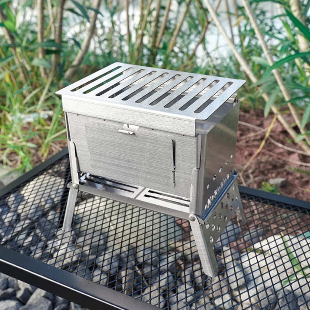 Folding Wood Burning Stove for Camping E57656