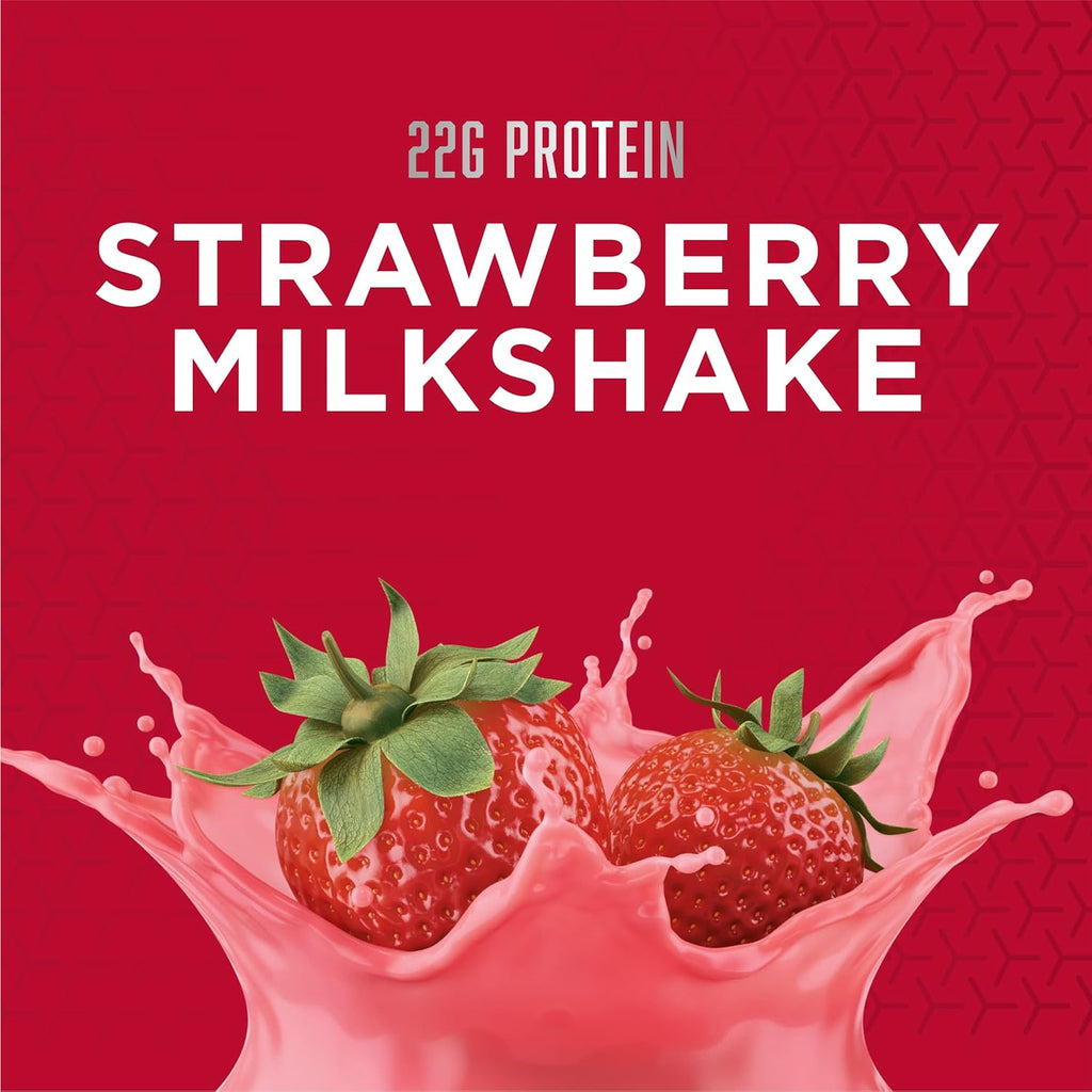 Strawberry Whey Protein Powder, 28 Servings X55944