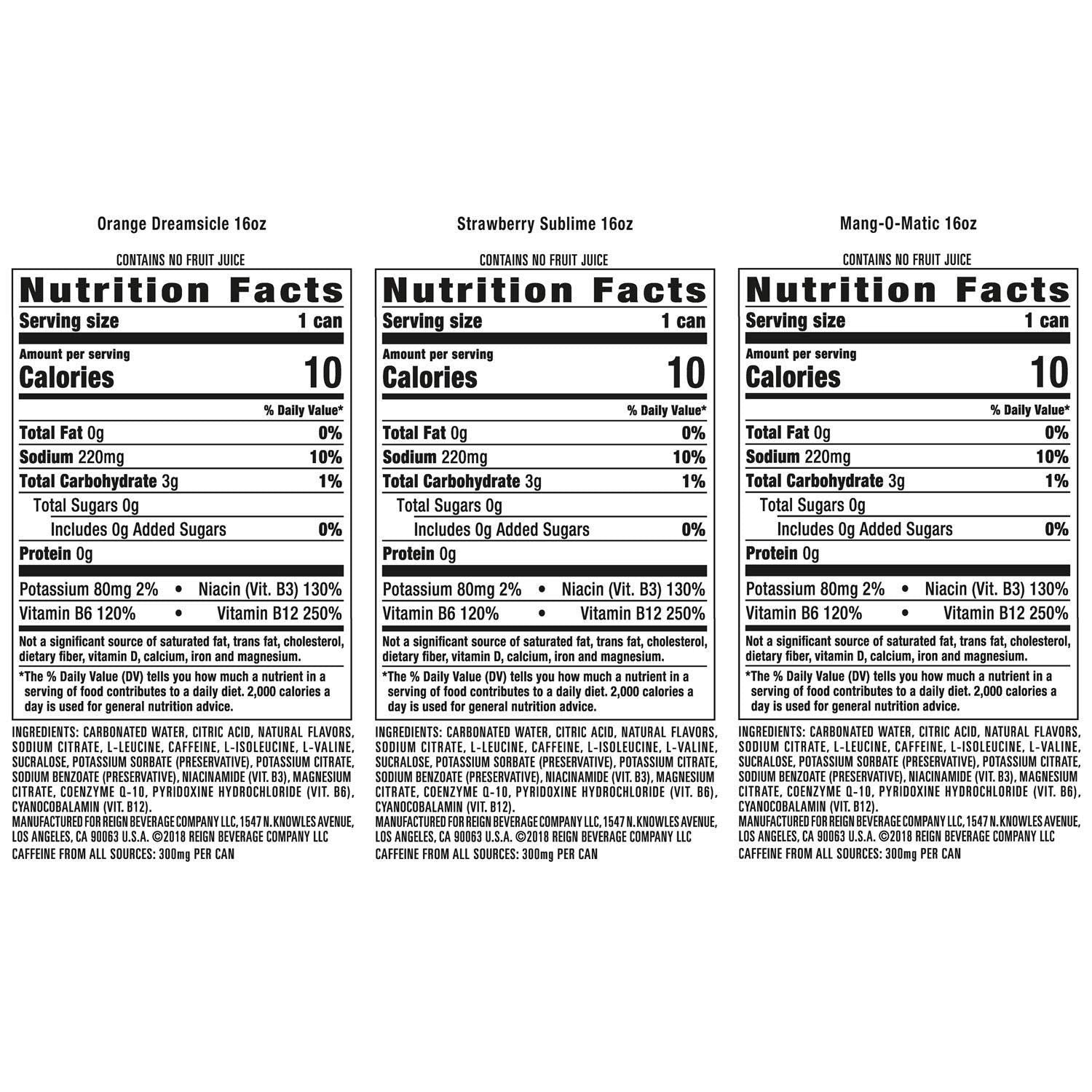 Total Body Fuel Variety Pack 16 Oz Can (Pack of 24) Z926