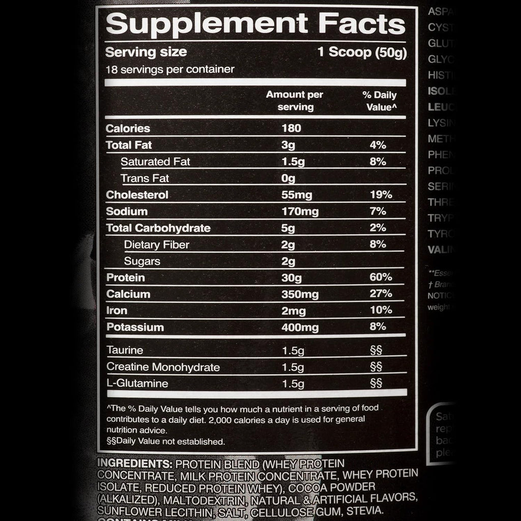 Whey Protein Supplement, Rich Chocolate, 32oz H442603
