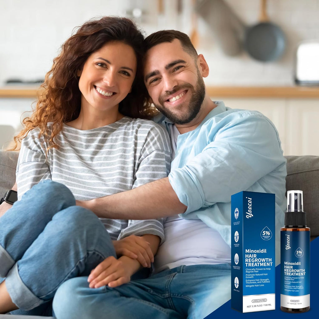 Hair Growth Serum with 5% Minoxidil for Thinning Hair, 100ml W43959