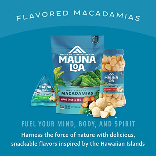 Roasted Macadamia Nuts, Sea Salt, 6 oz Jar P521