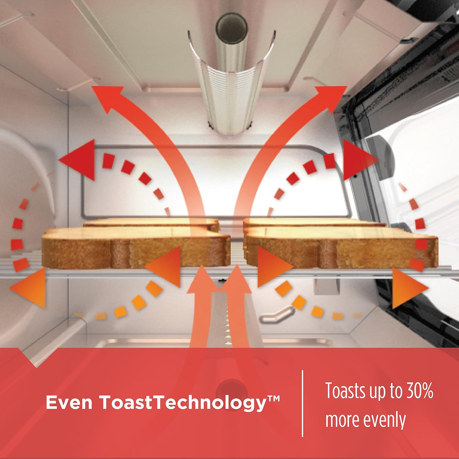 4-Slice Toaster Oven with Natural Convection, Stainless Steel S193