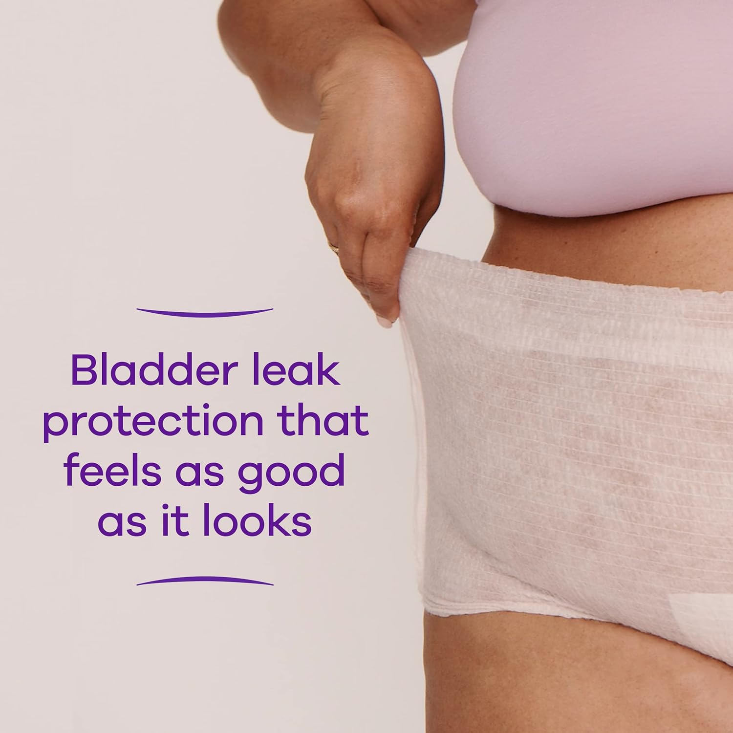 Incontinence & Postpartum Underwear for Women, Maximum, Large, 28 Count E133011