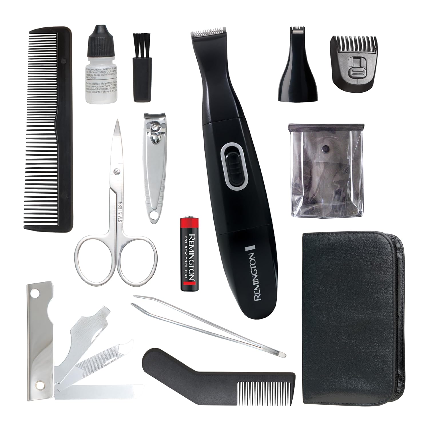 Precision Grooming Travel Kit, Black Z4175