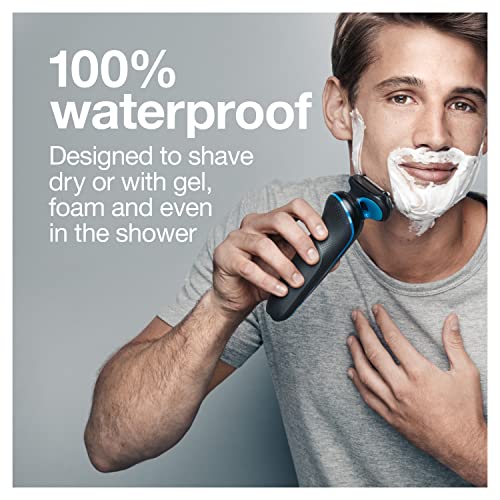 Electric Shaver with Charging Stand, Beard Trimmer, Wet & Dry W118