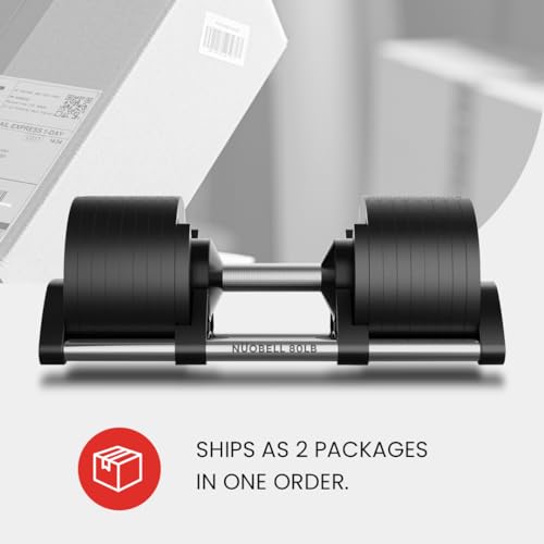 Adjustable Dumbbells Pair 5-80 lbs for Home Gym V723