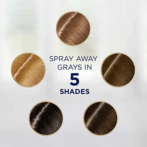 Root Touch-Up Temporary Spray, Dark Brown Hair Color, 2 Count Y504