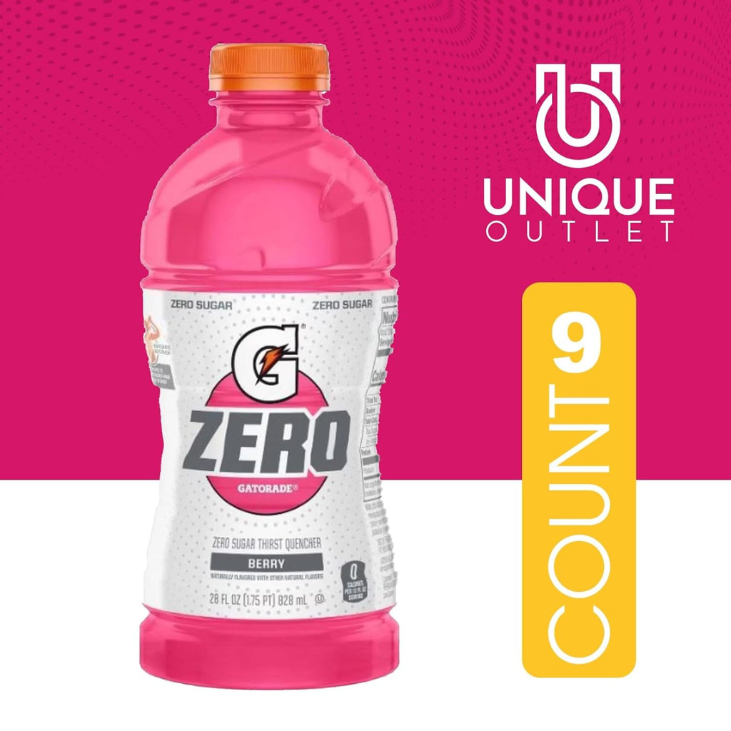 Berry Electrolyte Sports Drink 28 fl oz Plastic Bottle with Microfiber Cooling Towel U18568