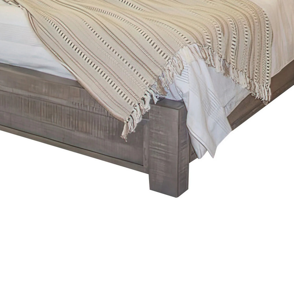 King Size Bed with Headboard and Footboard D241