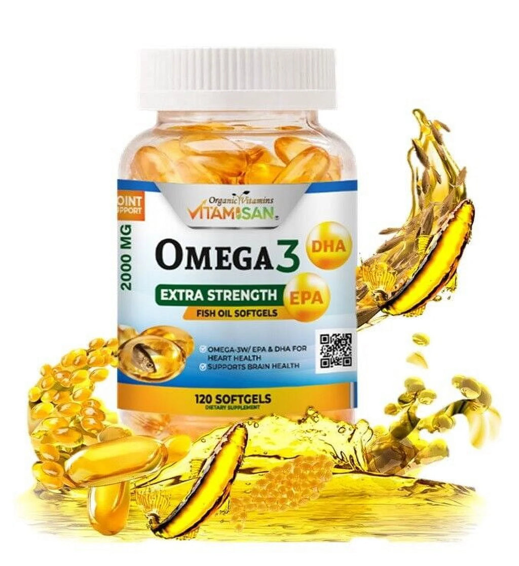 Fish Oil 2000mg 120 Softgels T6145