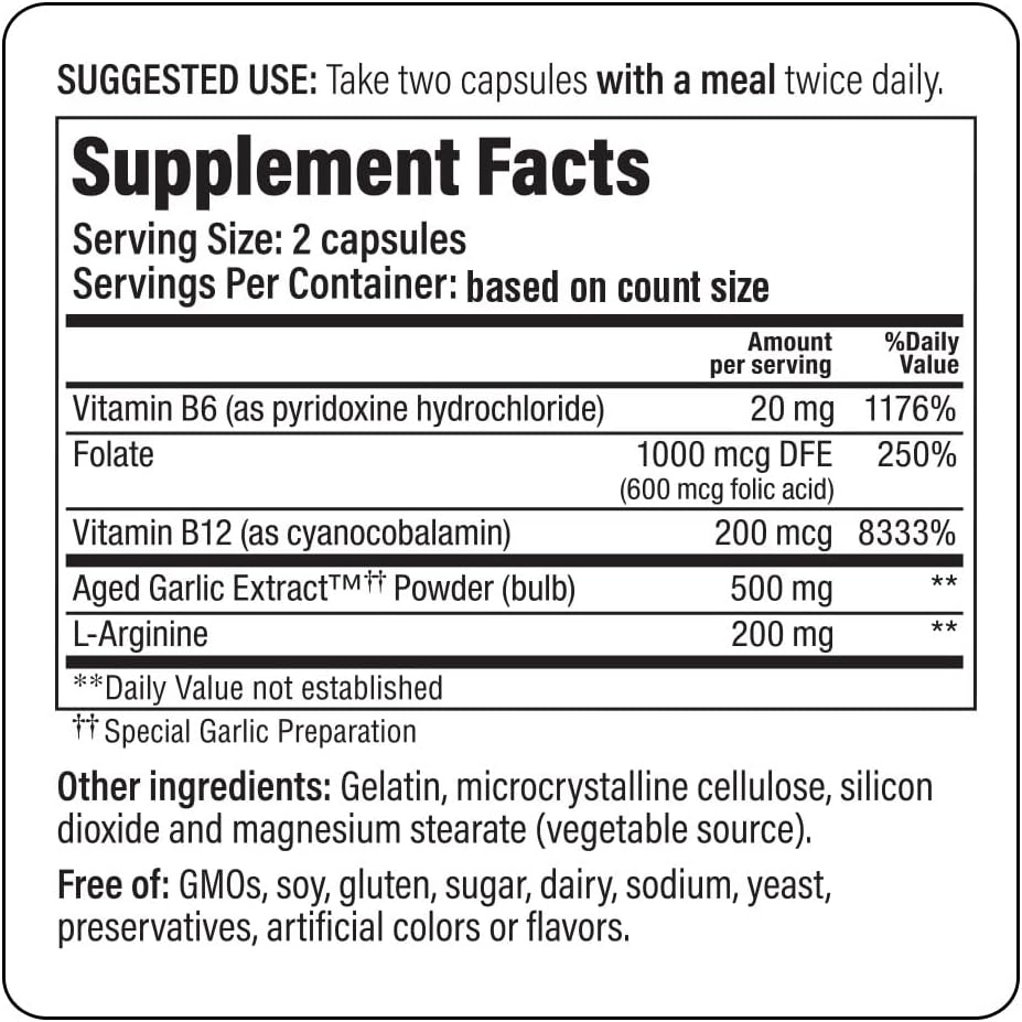 Aged Garlic Extract, 100 Capsules R634566