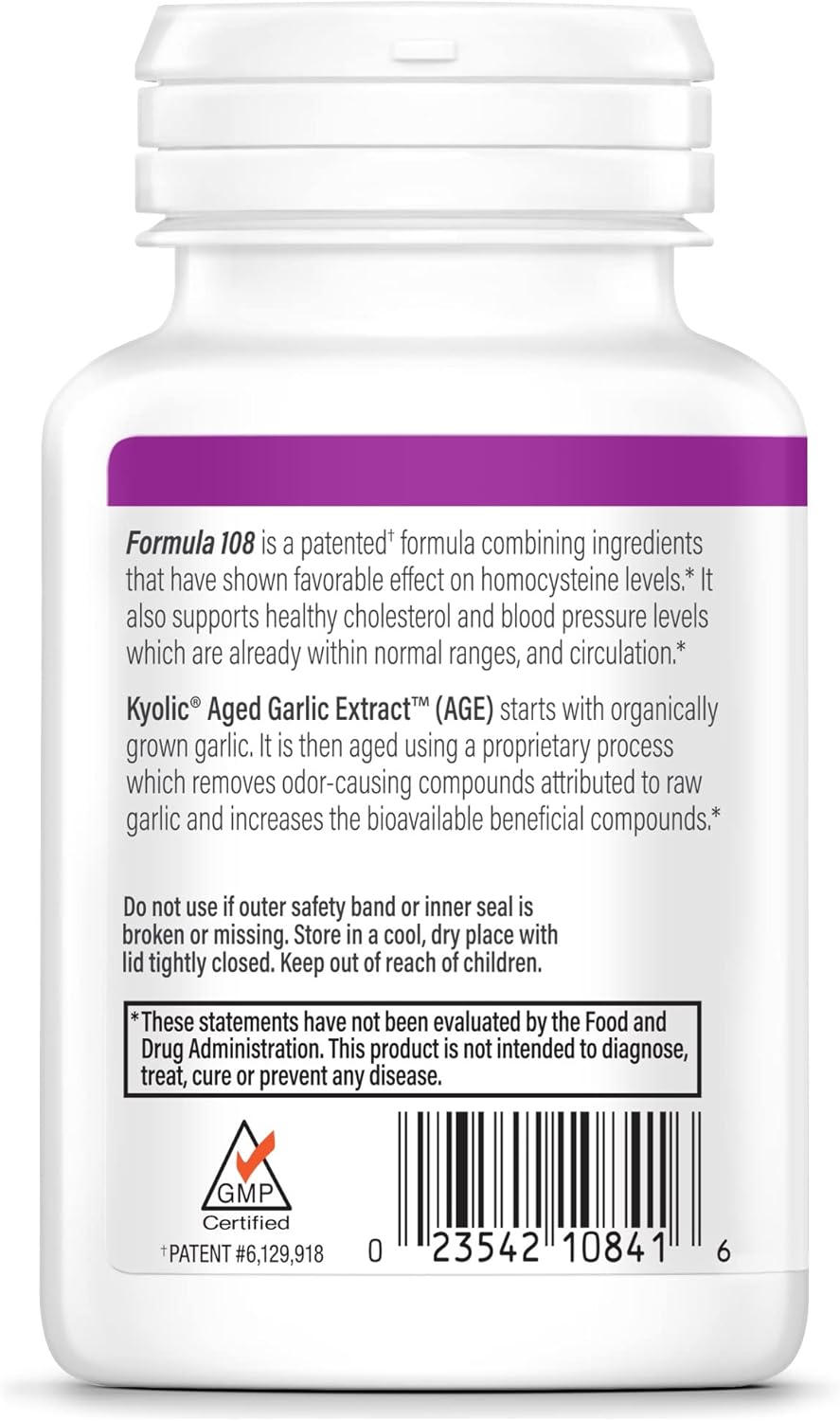 Aged Garlic Extract, 100 Capsules R634566