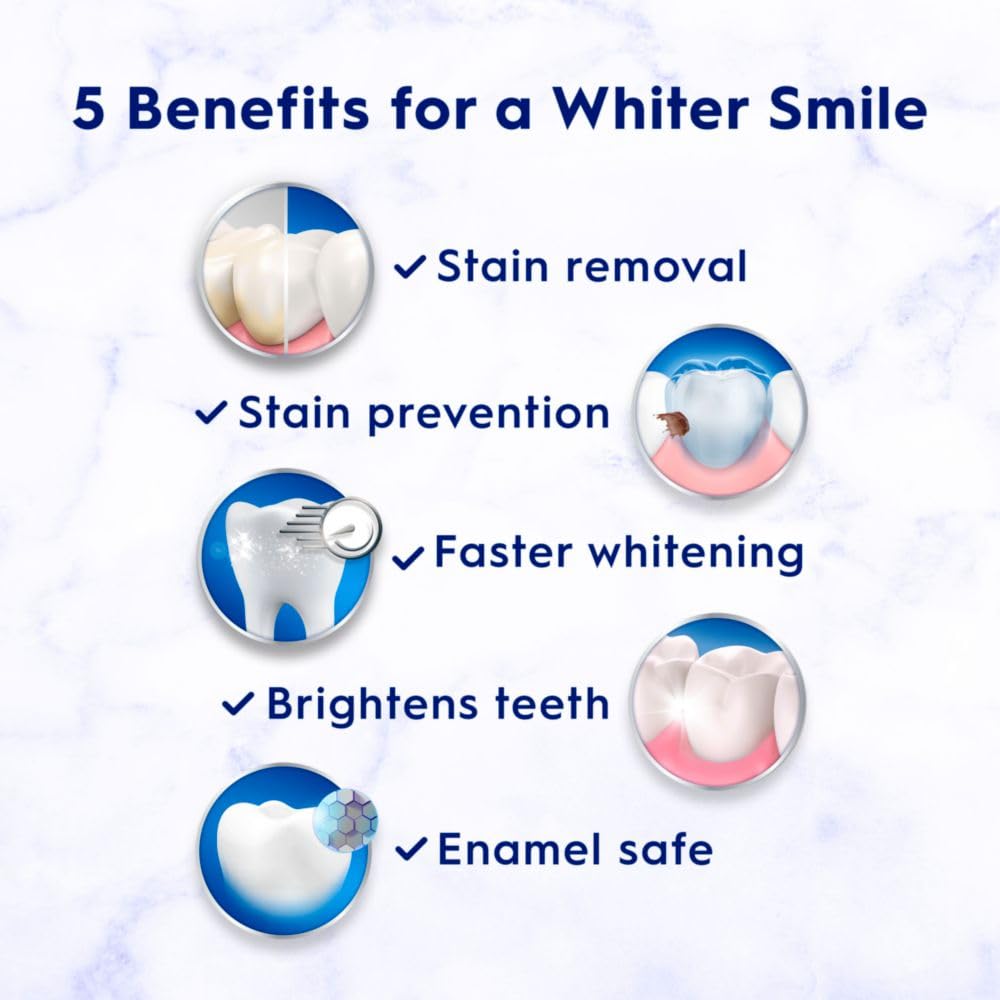 Teeth Whitening Toothpaste, 4.3 oz Pack of 3 C751710
